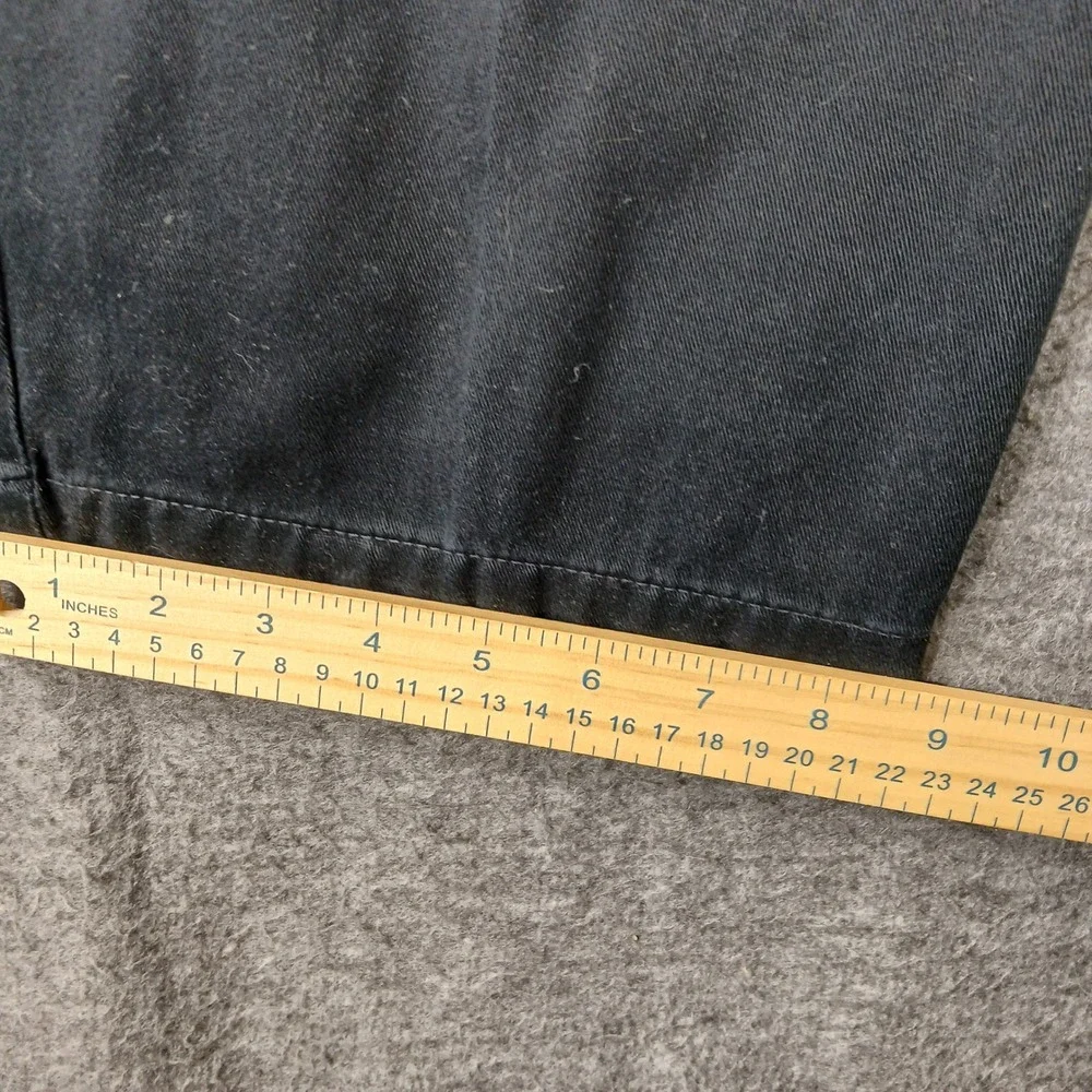 Dockers Khakis Pants Mens W38 L29 Black‎ Cotton Straight Leg 405818159